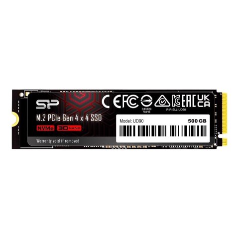 Dysk SSD Silicon Power UD90 500GB M.2 2280 PCIe Gen4x4 NVMe 1.4 (4800/3700 MB/s) Dysk SSD Silicon Power UD90 500GB M.2 2280 PCIe Gen4x4 NVMe 1.4 (4800/3700 MB/s)
