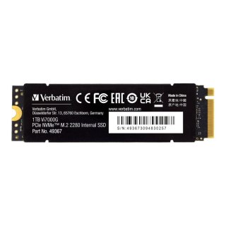 Dysk SSD Verbatim Vi7000G 1TB M.2 2280 PCIe Gen4 NVME (7400/5500 MB/s)
