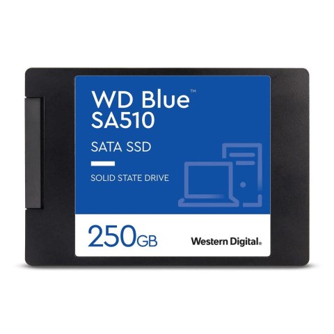 Dysk SSD WD Blue SA510 250GB 2,5"/7mm (555/440 MB/s) WDS250G3B0A Dysk SSD WD Blue SA510 250GB 2,5"/7mm (555/440 MB/s) WDS250G3B0A
