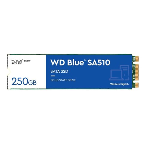 Dysk SSD WD Blue SA510 250GB M.2 2280 SATA (555/440 MB/s) WDS250G3B0B Dysk SSD WD Blue SA510 250GB M.2 2280 SATA (555/440 MB/s) WDS250G3B0B