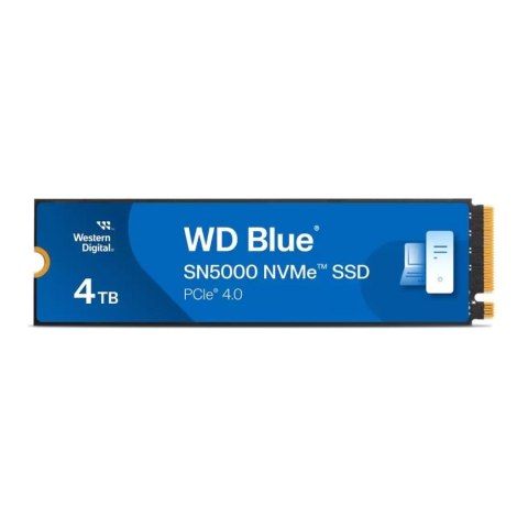 Dysk SSD WD Blue SN5000 4TB M.2 2280 PCIe NVMe (5500/5000 MB/s) WDS400T4B0E Dysk SSD WD Blue SN5000 4TB M.2 2280 PCIe NVMe (5500/5000 MB/s) WDS400T4B0E