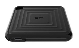 Dysk zewnętrzny SSD Silicon Power PC60 1TB USB-C (540/500 MB/s) czarny
