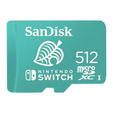 Karta pamięci microSDXC SanDisk Nintendo Switch 512GB 100/90MB/s UHS-I Karta pamięci microSDXC SanDisk Nintendo Switch 512GB 100/90MB/s UHS-I