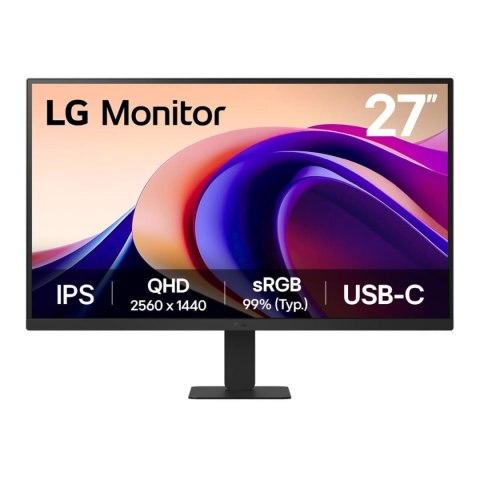 Monitor LG 27" 27U631A-B IPS QHD 100Hz HDMI USB-C Monitor LG 27" 27U631A-B IPS QHD 100Hz HDMI USB-C
