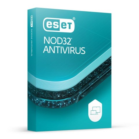 Oprogramowanie ESET NOD32 Antivirus 1 user, 12 m-cy, koperta Oprogramowanie ESET NOD32 Antivirus 1 user, 12 m-cy, koperta