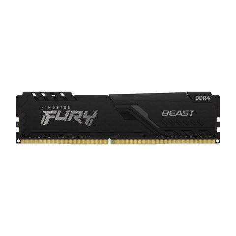 Pamięć DDR4 Kingston Fury Beast 16GB (1x16GB) 3200MHz CL16 1,35V czarna Pamięć DDR4 Kingston Fury Beast 16GB (1x16GB) 3200MHz CL16 1,35V czarna
