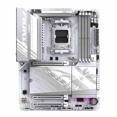 Płyta Gigabyte B850 A ELITE WF7 ICE /AMD B850/DDR5/SATA3/M.2/USB3.2/PCIe5.0/WiFi/BT/AM5/ATX Płyta Gigabyte B850 A ELITE WF7 ICE /AMD B850/DDR5/SATA3/M.2/USB3.2/PCIe5.0/WiFi/BT/AM5/ATX