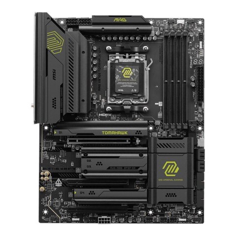 Płyta MSI MAG X870E TOMAHAWK WIFI /AMD X870/DDR5/SATA3/M.2/USB4/WiFi/BT/PCIe5.0/AM5/ATX Płyta MSI MAG X870E TOMAHAWK WIFI /AMD X870/DDR5/SATA3/M.2/USB4/WiFi/BT/PCIe5.0/AM5/ATX