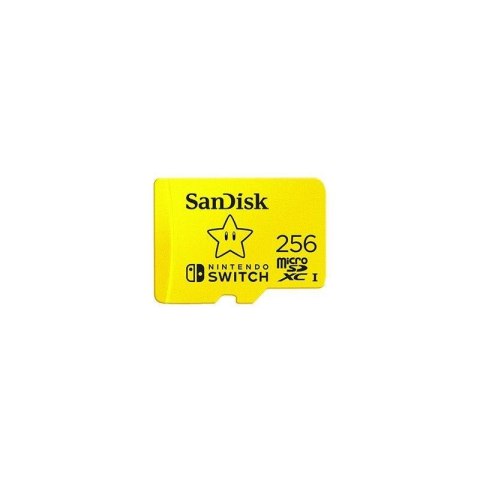 Karta pamięci MicroSDXC SanDisk Nintendo Switch 256GB 100/90 MB/s V30 UHS-I U3 Karta pamięci MicroSDXC SanDisk Nintendo Switch 256GB 100/90 MB/s V30 UHS-I U3