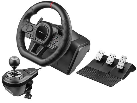 Kierownica Tracer SimRacer Manual Gearbox 6 in 1 PC/PS4/PS3/Xone/X360/Switch Kierownica Tracer SimRacer Manual Gearbox 6 in 1 PC/PS4/PS3/Xone/X360/Switch