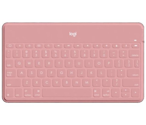 Klawiatura bezprzewodowa Logitech Keys-To-Go różowa Klawiatura bezprzewodowa Logitech Keys-To-Go różowa