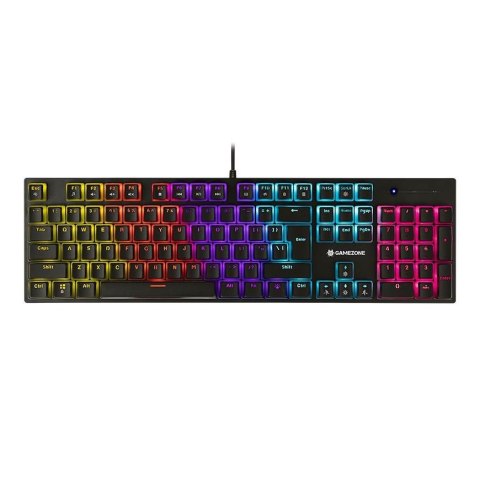 Klawiatura przewodowa Tracer GAMEZONE Unique Pudding USB czarna Klawiatura przewodowa Tracer GAMEZONE Unique Pudding USB czarna
