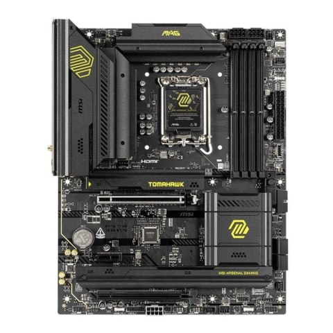 Płyta MSI MAG B860 TOMAHAWK WIFI /B860/DDR5/SATA3/M.2/TB4/WiFi/BT/PCIe5.0/s.1851/ATX Płyta MSI MAG B860 TOMAHAWK WIFI /B860/DDR5/SATA3/M.2/TB4/WiFi/BT/PCIe5.0/s.1851/ATX