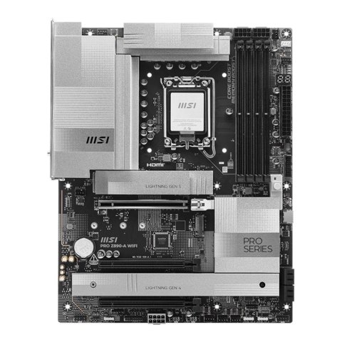 Płyta MSI PRO Z890-A WIFI /Z890/DDR5/SATA3/M.2/TB4/WiFi/BT/PCIe5.0/s.1851/ATX Płyta MSI PRO Z890-A WIFI /Z890/DDR5/SATA3/M.2/TB4/WiFi/BT/PCIe5.0/s.1851/ATX