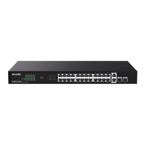 Switch niezarządzalny Tenda TEG1128P-24-250W 26x1GbE 2xSFP PoE Switch niezarządzalny Tenda TEG1128P-24-250W 26x1GbE 2xSFP PoE