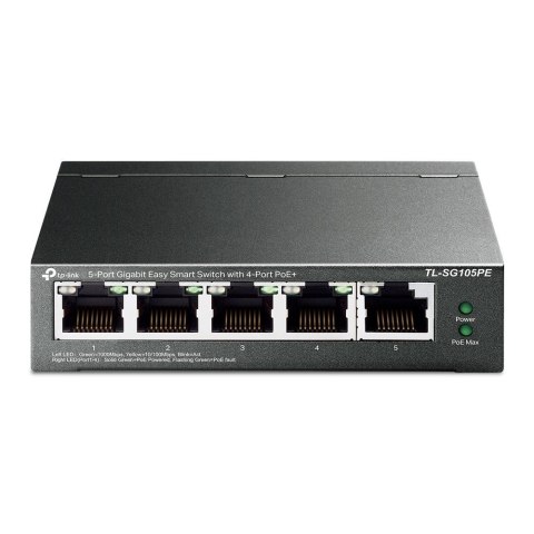 Switch zarządzalny TP-Link TL-SG105PE Easy Smart 5x10/100/1000 (4xPoE+) Switch zarządzalny TP-Link TL-SG105PE Easy Smart 5x10/100/1000 (4xPoE+)
