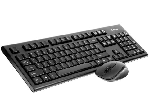 Zestaw bezprzewodowy klawiatura + mysz A4Tech V-TRACK 2.4G 7100N czarny Zestaw bezprzewodowy klawiatura + mysz A4Tech V-TRACK 2.4G 7100N czarny