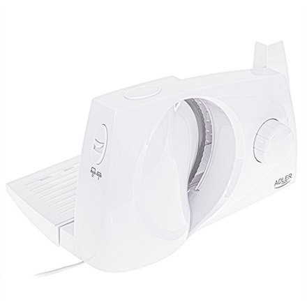 Adler | Krajalnica żywności | AD 4703 | Biały | 150 W Adler | Krajalnica żywności | AD 4703 | Biały | 150 W