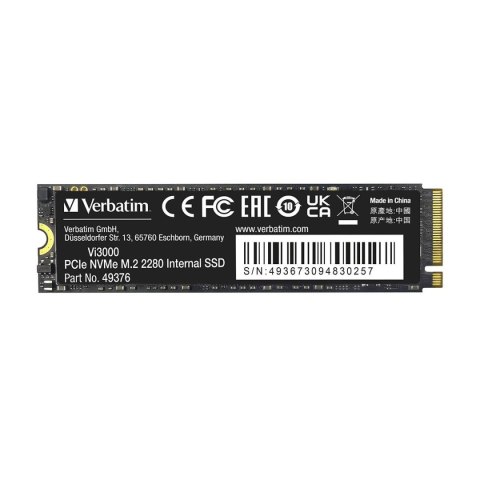 Dysk SSD Verbatim Vi3000 512GB M.2 2280 PCIe Gen3 NVME (3300/2500 MB/s) Dysk SSD Verbatim Vi3000 512GB M.2 2280 PCIe Gen3 NVME (3300/2500 MB/s)