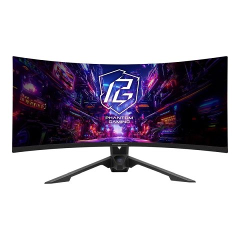 Monitor ASRock 34" Curved Phantom Gaming Monitor PG34QRT3A VA WQHD 180Hz 2xHDMI 2xDP HUB WiFi głośniki 2x2W Monitor ASRock 34" Curved Phantom Gaming Monitor PG34QRT3A VA WQHD 180Hz 2xHDMI 2xDP HUB WiFi głośniki 2x2W