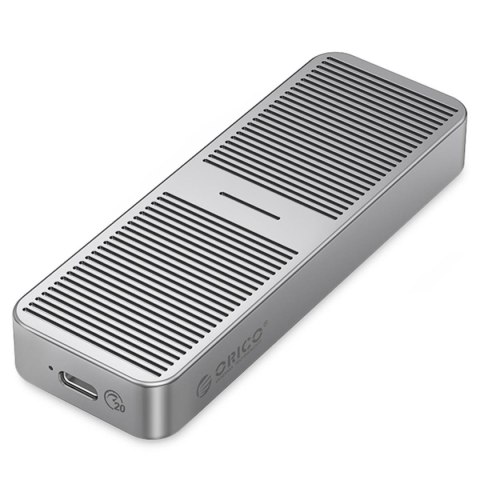 Obudowa na dysk Orico M223C3-G4-GY-BP na dysk zewnętrzny, SSD M.2 NVMe, alu, USB 3.2 2x2 20 Gbps Obudowa na dysk Orico M223C3-G4-GY-BP na dysk zewnętrzny, SSD M.2 NVMe, alu, USB 3.2 2x2 20 Gbps