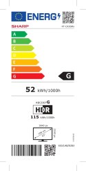 Sharp 43GR8265E | 43" | Smart TV | Google TV | 4K Ultra HD