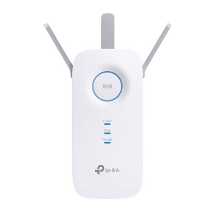 TP-LINK | AC1900 Wi-Fi Range Extender | RE550 | 802.11ac | 2GHz/5GHz | 600+1300 Mbit/s | 10/100/1000 Mbit/s | Porty Ethernet LAN