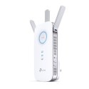 TP-LINK | AC1900 Wi-Fi Range Extender | RE550 | 802.11ac | 2GHz/5GHz | 600+1300 Mbit/s | 10/100/1000 Mbit/s | Porty Ethernet LAN