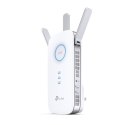 TP-LINK | AC1900 Wi-Fi Range Extender | RE550 | 802.11ac | 2GHz/5GHz | 600+1300 Mbit/s | 10/100/1000 Mbit/s | Porty Ethernet LAN