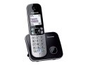 Telefon bezprzewodowy Panasonic | KX-TG6811PDB | Wbudowany wyświetlacz | Czarny