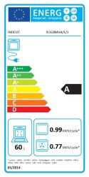 Kuchenka INDESIT | IS5G8MHA/E/1 | Typ płyty gazowa | Typ piekarnika elektryczna | Antracyt | Szerokość 50 cm | Grillowanie | Głę