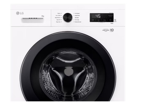 LG Washing Machine | F4X1008NWK | Energy efficiency class A | Front loading | Washing capacity 8 kg | 1350 RPM | Depth 56 cm | W LG Washing Machine | F4X1008NWK | Energy efficiency class A | Front loading | Washing capacity 8 kg | 1350 RPM | Depth 56 cm | W