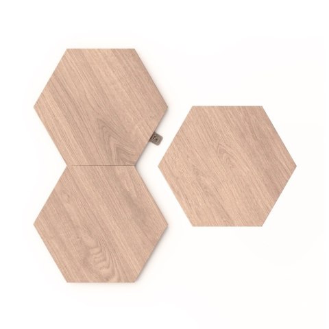 Elementy Paneli Oświetleniowych Nanoleaf w Wykończeniu Drewnianym (dodatkowy pakiet 3 paneli) Nanoleaf | Elementy Paneli Wood Lo Elementy Paneli Oświetleniowych Nanoleaf w Wykończeniu Drewnianym (dodatkowy pakiet 3 paneli) Nanoleaf | Elementy Paneli Wood Lo