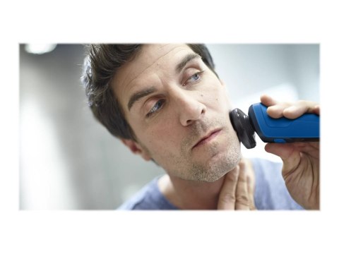 Philips S5466/17 Elektryczna golarka, na mokro i na sucho, królewska niebieskość Philips