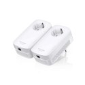 TP-Link TL-PA8010P KIT - Zestaw startowy - adapter powerline - podłączany do ściany | 1,2 Gb/s