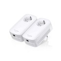 TP-Link TL-PA8010P KIT - Zestaw startowy - adapter powerline - podłączany do ściany | 1,2 Gb/s