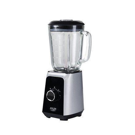 Adler | Blender | AD 4076 | Tabletop | 1000 W | Materiał słoika Szkło | Pojemność słoika 1,5 L | Kruszenie lodu | Czarny Adler | Blender | AD 4076 | Tabletop | 1000 W | Materiał słoika Szkło | Pojemność słoika 1,5 L | Kruszenie lodu | Czarny
