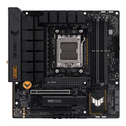 Asus | TUF GAMING B650M-PLUS WIFI | Rodzina procesorów AMD | Gniazdo procesora AM5 | DDR5 DIMM | Gniazda pamięci 4 | Obsługiwane Asus | TUF GAMING B650M-PLUS WIFI | Rodzina procesorów AMD | Gniazdo procesora AM5 | DDR5 DIMM | Gniazda pamięci 4 | Obsługiwane