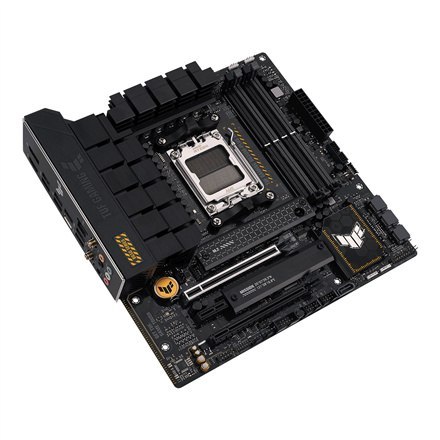 Asus | TUF GAMING B650M-PLUS WIFI | Rodzina procesorów AMD | Gniazdo procesora AM5 | DDR5 DIMM | Gniazda pamięci 4 | Obsługiwane Asus | TUF GAMING B650M-PLUS WIFI | Rodzina procesorów AMD | Gniazdo procesora AM5 | DDR5 DIMM | Gniazda pamięci 4 | Obsługiwane