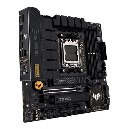 Asus | TUF GAMING B650M-PLUS WIFI | Rodzina procesorów AMD | Gniazdo procesora AM5 | DDR5 DIMM | Gniazda pamięci 4 | Obsługiwane Asus | TUF GAMING B650M-PLUS WIFI | Rodzina procesorów AMD | Gniazdo procesora AM5 | DDR5 DIMM | Gniazda pamięci 4 | Obsługiwane