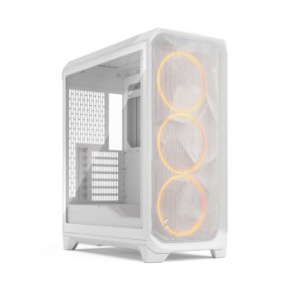 Fractal Design Meshify 3 | White RGB TG Clear Tint | Mid-Tower | Power supply included No | ATX