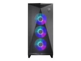 MSI MPG GUNGNIR 300R AIRFLO | MSI | Obudowa PC | MPG GUNGNIR 300R AIRFLOW | Okno boczne | Czarny | Mid-Tower | Zasilacz w zestaw