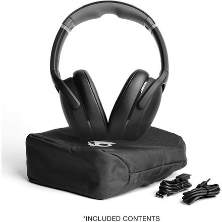 Skullcandy | Crusher Evo | Słuchawki bezprzewodowe | Bezprzewodowe | Nauszne | Z mikrofonem | Bezprzewodowe | Prawdziwa czerń Skullcandy | Crusher Evo | Słuchawki bezprzewodowe | Bezprzewodowe | Nauszne | Z mikrofonem | Bezprzewodowe | Prawdziwa czerń