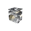 Zmywarka Whirlpool | W7F HS51 | Wolnostojąca | Szerokość 60 cm | Liczba kompletów naczyń 15 | Liczba programów 8 | Klasa efektyw