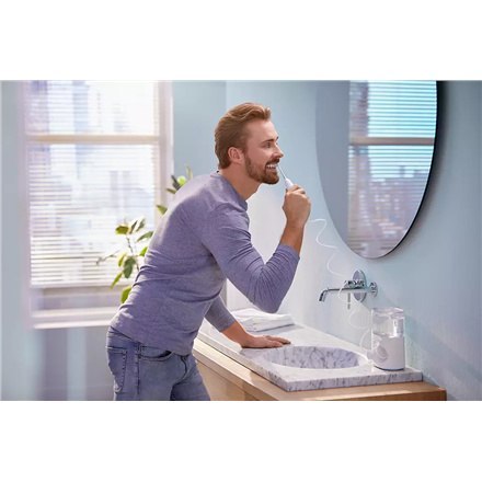 Philips | HX3911/40 Sonicare Power Flosser 7000 | Irygator do jamy ustnej | 600 ml | Liczba głowic 4 | Biały Philips | HX3911/40 Sonicare Power Flosser 7000 | Irygator do jamy ustnej | 600 ml | Liczba głowic 4 | Biały