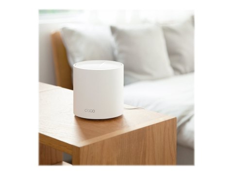 TP-LINK | AX3000 Whole Home Mesh WiFi 6 Unit | Deco X50 (1-pack) | 802.11ax | 574+2402 Mbit/s | Mbit/s | Ethernet LAN (RJ-45) po