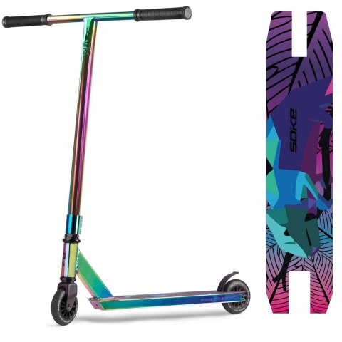 Hulajnoga wyczynowa SOKE EVO street neochrome Hulajnoga wyczynowa SOKE EVO street neochrome