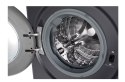 LG F2WR508S2M Pralka, A, ładowana od frontu, Pojemność prania 10 kg, Głębokość 56,5 cm, 1400 obr/min, Środkowy czarny | LG | Pra