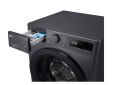 LG F2WR508S2M Pralka, A, ładowana od frontu, Pojemność prania 10 kg, Głębokość 56,5 cm, 1400 obr/min, Środkowy czarny | LG | Pra