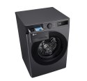 LG F2WR508S2M Pralka, A, ładowana od frontu, Pojemność prania 10 kg, Głębokość 56,5 cm, 1400 obr/min, Środkowy czarny | LG | Pra